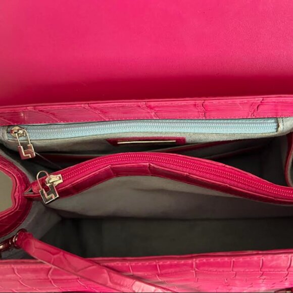 $6.2K LAMBERTSON TRUEX PINK CROCODILE PURSE BAG *TIFFANY & CO* - Picture 12 of 12